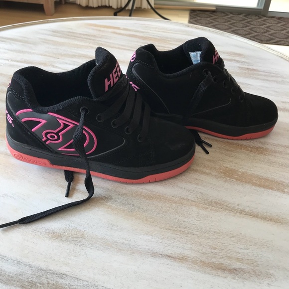 pink heelys size 1
